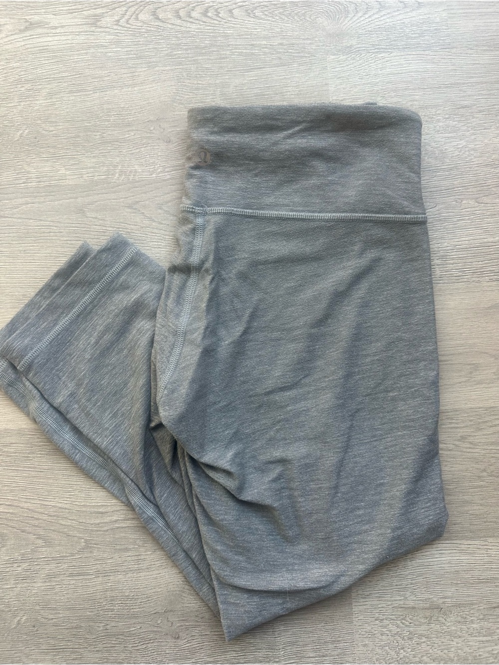 lululemon athletica Heathered Gray Women's Leggings